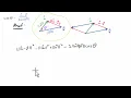 12 4 2 The Formula for the Angle Between Two Vectors