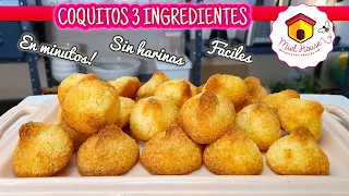 COQUITOS 3 ingredientes EN POCOS MINUTOS