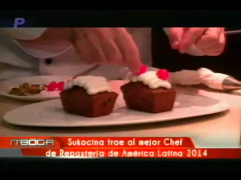 Sukocina trae al mejor chef de repostería de América Latina 2014