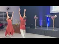 Ministração em Adoração - A Cristo seja a Glória ❤️‍🔥🙌🏽 #jesus #gloria #dance #igreja @JullianySouza