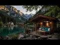 Download Lagu Mountain Lakeside Jazz Music 🌲 Relaxing Jazz Piano \u0026 Smooth Jazz for Focus and Calm