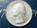 Mystery 1977 US Transitional Error Quarter Coins - Rare United States 40 Silver Washington Quarters
