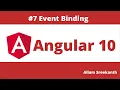 Angular Tutorial-7-Event Binding