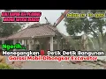 Lagu Ngerih‼️Menegangkan Detik Detik Bangunan Garasi Mobil Dibongkar Excavator