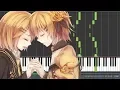 Download Lagu Classical Servant of Evil [悪ノ召使] - Kagamine Rin \u0026 Len (Piano Synthesia)