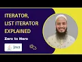 Iterable Iterator ListIterator Interfaces in Java Tutorial Implementation Part 1