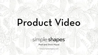 Hand Drawn Jungle Leaves - Grey