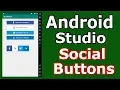 Android Studio How To Create Social Buttons In Android
