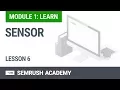 Module 1 Lesson 6 Sensor