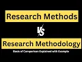 Difference Between Research Method and Research Methodology