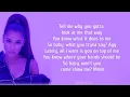 Download Lagu Ariana Grande - goodnight n go (lyrics)