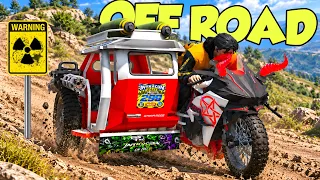 Extreme OFF-ROAD Gamit ang Kakaibang TRICYCLE sa GTA 5 RP | (May Machine Gun?)