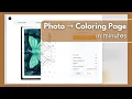 Bullet Journal Hack Make Printable Coloring Pages in Minutes with ColoringBook AI