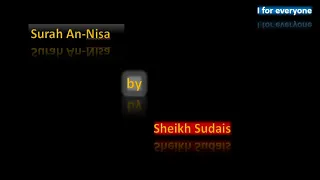Surah An Nisa By Sheikh Sudais With Arabic 4 