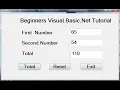 Visual Basic Net Calculation Tutorial for Beginners