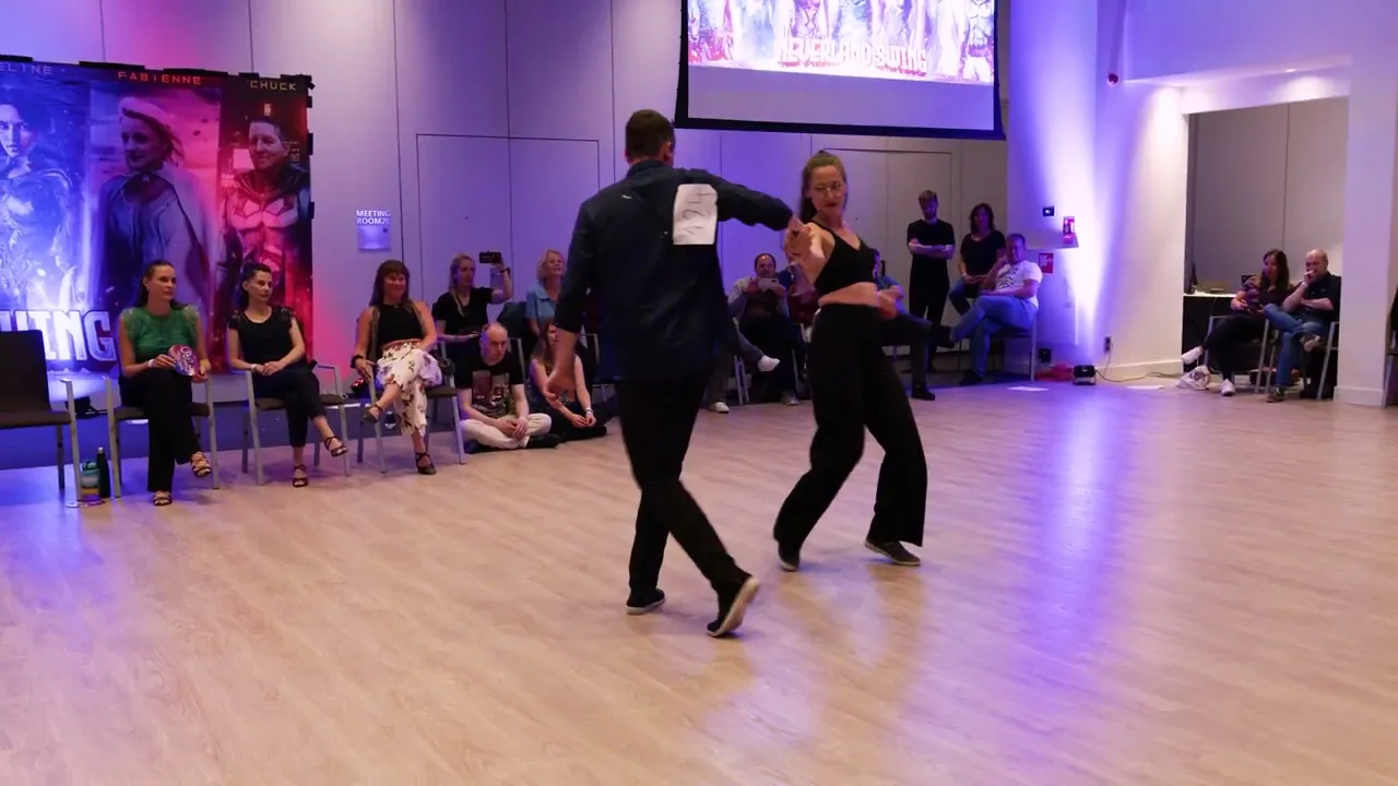 Marvin Köhler & Alicia Couturier - 2nd place Advanced Jack&Jill Finals - NeverlandSwing 2023
