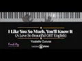 Download Lagu I Like You So Much, You'll Know It 我多喜欢你，你会知道 - Ysabelle Cuevas KARAOKE PIANO - FEMALE KEY