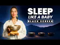 Lagu SLEEP IN SECONDS | Sound Bath Meditation (Black Screen)