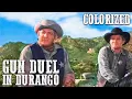 Gun Duel in Durango COLORIZED George Montgomery Western Movie