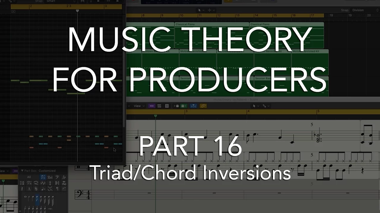 Music Theory for Producers #16 - Triad/Chord Inversions