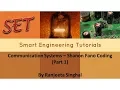 Communication Systems - Shanon Fano Coding Part 1