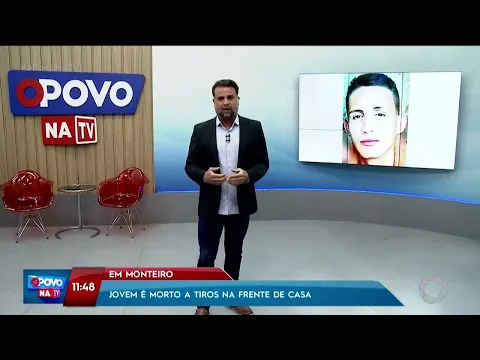 Download MP3 Jovem é morto a tiros na frente de casa, em Monteiro - O Povo na TV