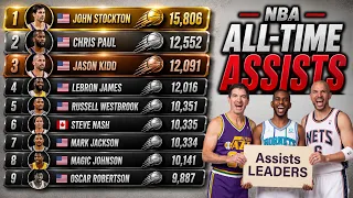 NBA All-Time Assists Leaders 1946 - 2026