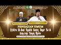 Download Lagu PENGAJIAN UMUM DZIKRO AL- HAUL SYAIKH RADEN UMAR SA'ID KANGJENG SUNAN MURIA 2025 M / 1447 H.