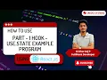 How to Use the useState Hook in React Part 1 Day 7 React JS Training in chennai Credo Systemz
