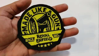 Royal Enfield MLG Embroidery Patch