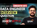 PySpark Interview Question Consecutive Days Netflix Data Engineering Problem