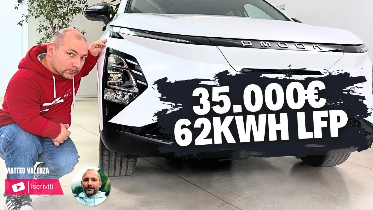 Omoda 5 EV, primo contatto: batteria Blade e interni curati, ricarica da verificare