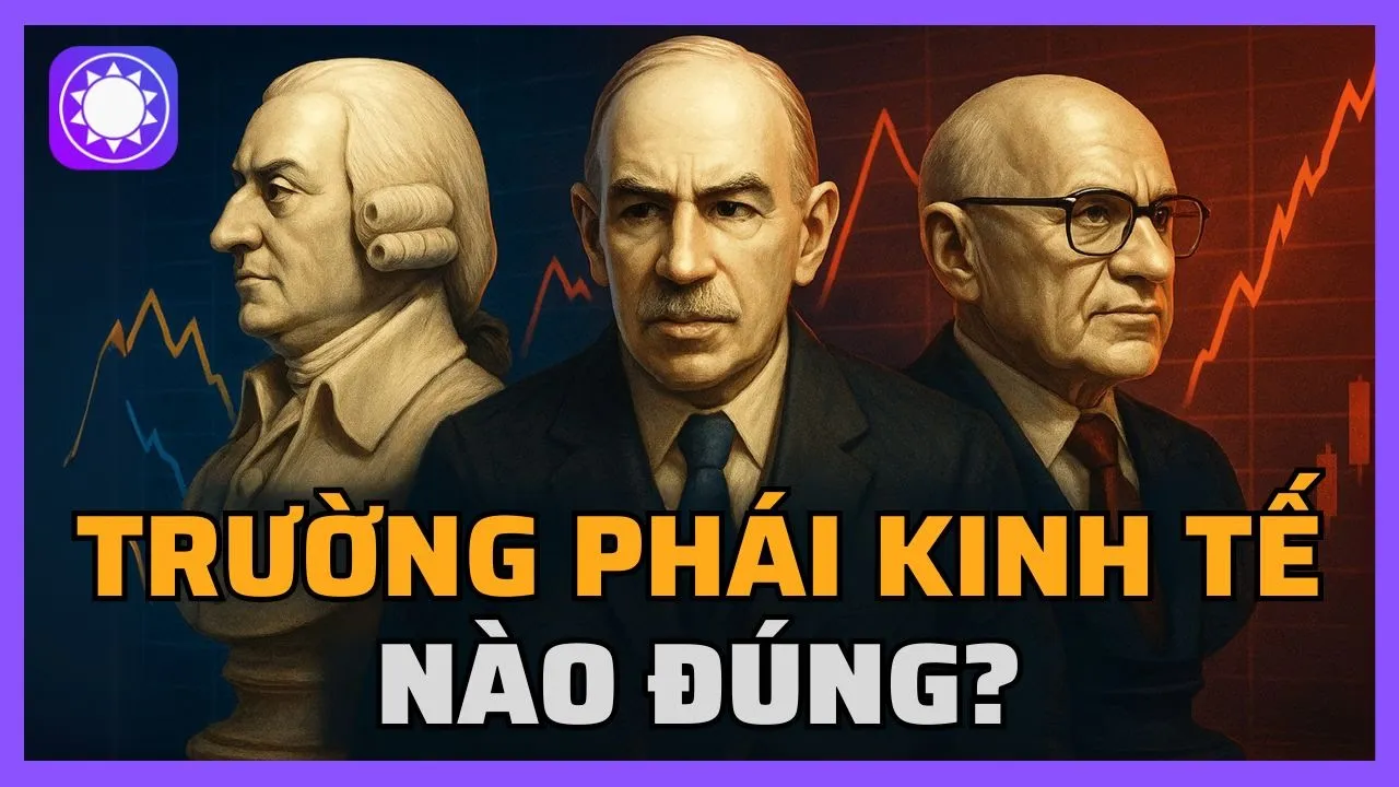 Giải mã các trường phái kinh tế quan trọng nhất
