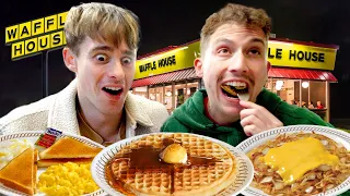 Two Brits try Waffle House for the first time