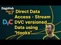 Direct Data Access - Stream DVC versioned Data using Hooks