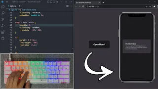 ASMR Programming - Modern Popup Ui Design