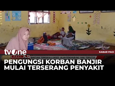 Lansia dan Anak-anak Korban Bencana Mulai Terserang Penyakit
