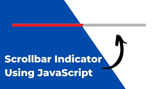 How to Create a Scroll Indicator with JavaScript Navbar Scrollbar Indicator Using JavaScript