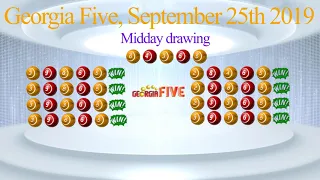 100 8 winning forecasts Georgia Five 25th September 2019 Midday