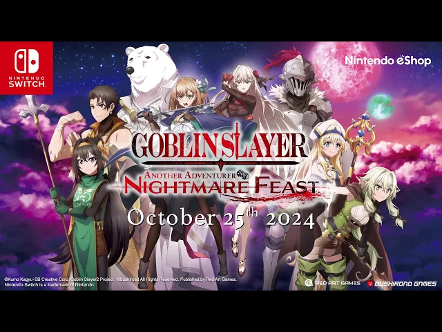Goblin Slayer Another Adventurer: Nightmare Feast - Western Announce Trailer