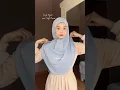 4 tutorial hijab menutup dada - Link toko hijab cek di komentar #shorts #tutorialhijab