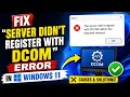 Fix Server Didn t Register with DCOM Error in Windows 11