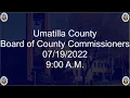 Umatilla County Commissioner Administrative Meeting 2022