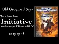 AD D 2nd Edition How Initiative Works