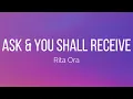 Rita Ora - Ask & You Shall Receive (Lyrics)