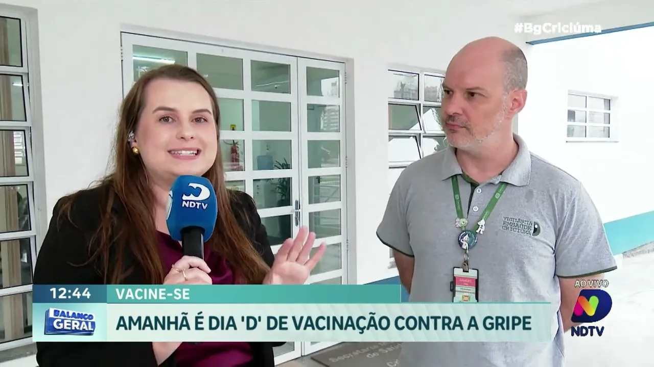 Vacinação contra a influenza: Dia D acontece neste sábado