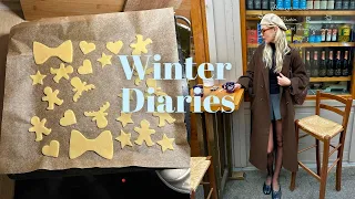 Winter diaries part 3 I friendsmas party gift-giving dancing and baking Christmas cookies