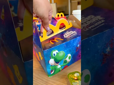 NO es lo que crees la CAJITA FELIZ de Adulto MARIO GALAXY 🤡🍟 #mcdonalds