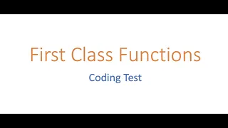 Javascript First class functions arrow functions currying