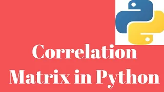 Correlation Matrix using Python Correlation plot Exploratory Data Analysis Data Analysis